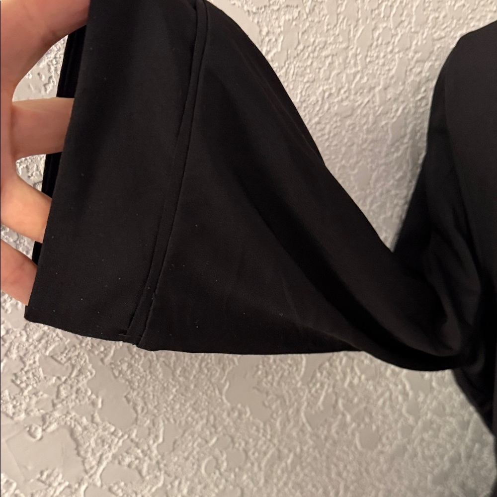 Torrid Black Midi Dress 3/4 Sleeves - Picture 5 of 11